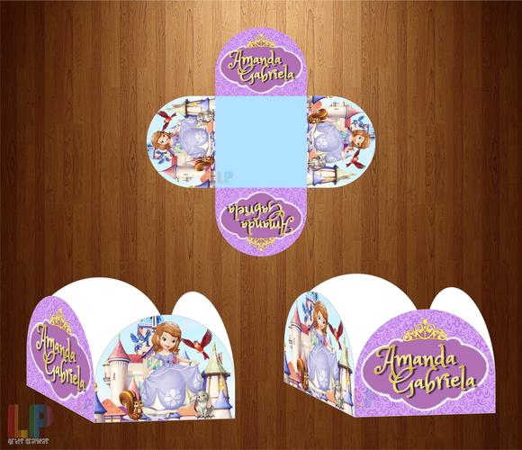 Forminha para Docinho Princesa Sofia