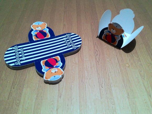 Forminha para Docinho Urso Marinheiro
