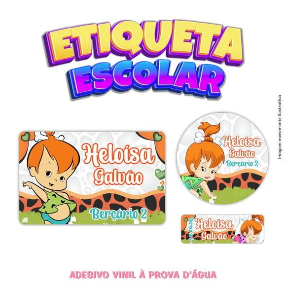 Kit Etiqueta Escolar - Pedrita