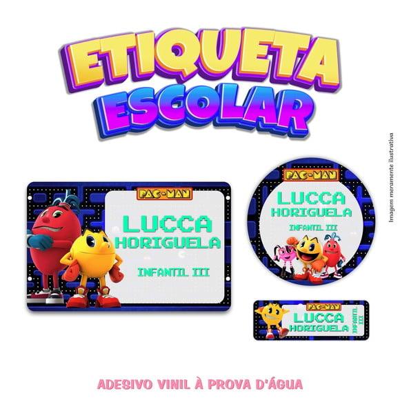 Kit Etiqueta Escolar em Vinil - Game 2
