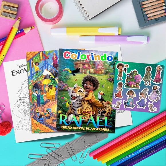 Kit Livrinho Colorir + Cartela Adesiva - Antônio Encanto