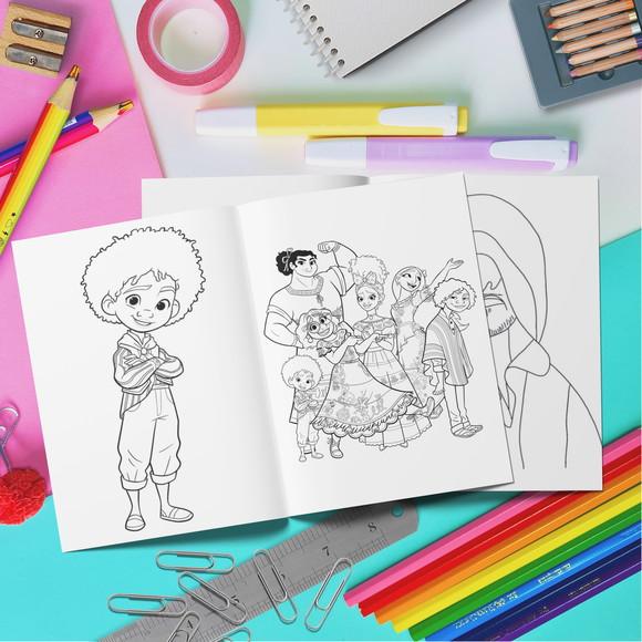 Kit Livrinho Colorir + Cartela Adesiva - Antônio Encanto