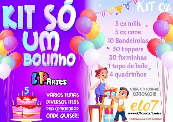 Kit Só um Bolinho #02