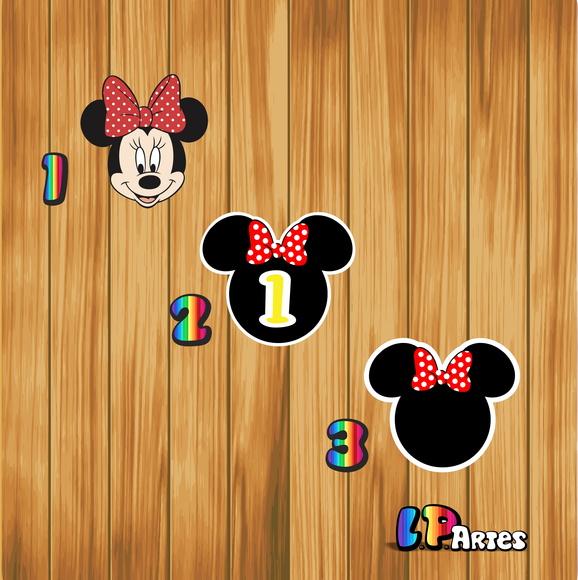 Lacre Adesivo para envelope Minnie