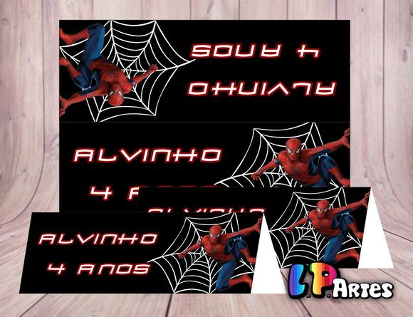 Lapela Homem Aranha