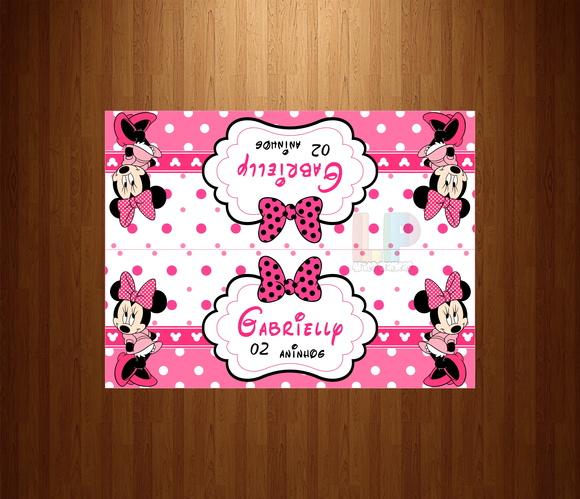 Lapela Minnie Rosa