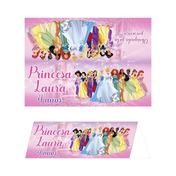 Lapela para Saquinho - Princesas