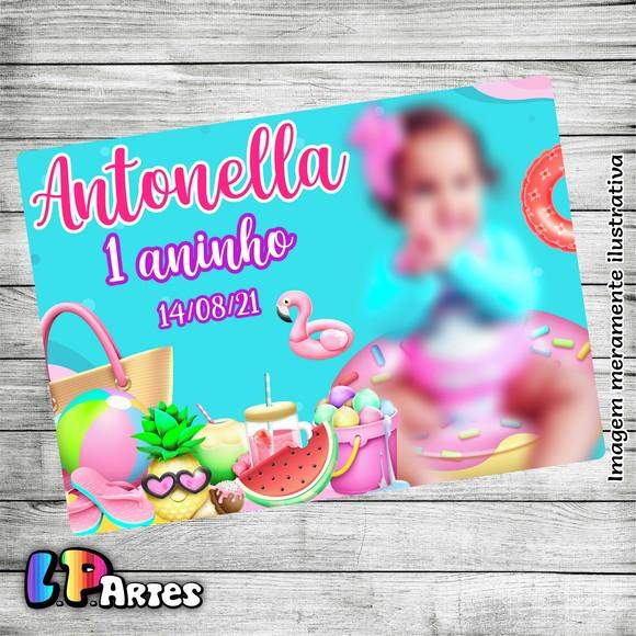 Lembrancinha com Imã - Pool Party