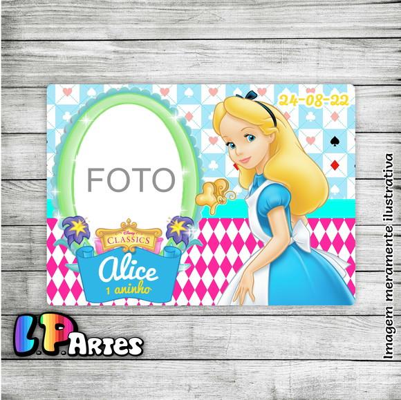 Lembrancinha Imã de Geladeira - Alice no País das Maravilhas
