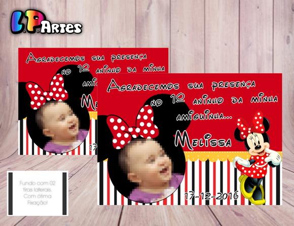 Lembrancinha Imã de Geladeira Minnie