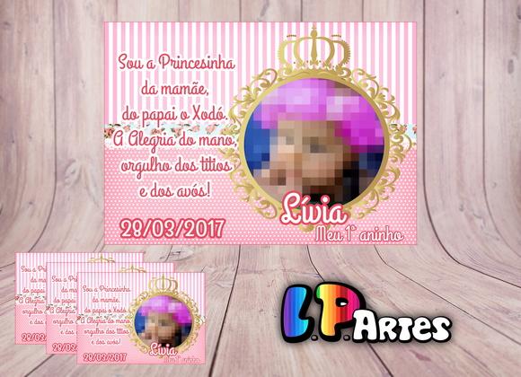 Lembrancinha Imã de Geladeira Princesa