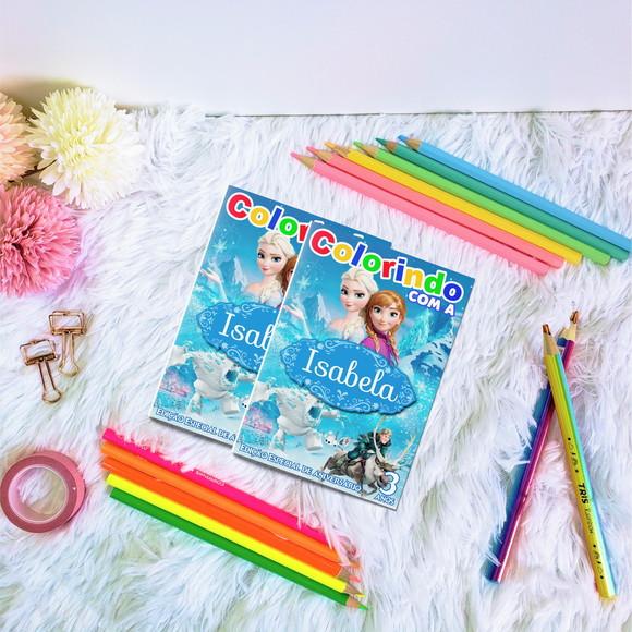 Livrinho de Colorir Frozen