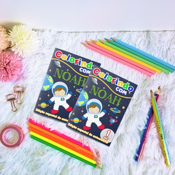 Livro de Colorir - Astronauta