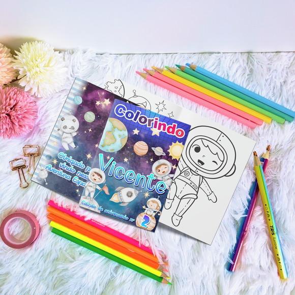 Livro de Colorir - Astronauta 2