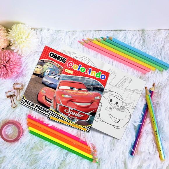 Livro de Colorir - Carros