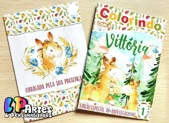 Livro de Colorir - Cavalinho