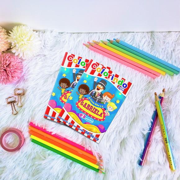 Livro de Colorir - Circo do Bita