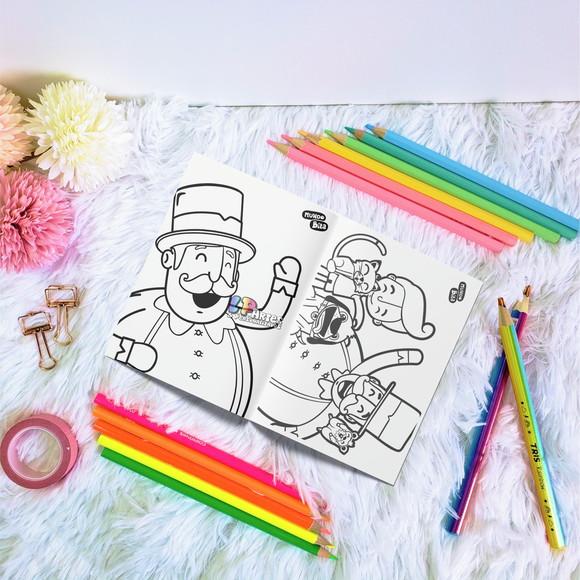 Livro de Colorir - Circo do Bita