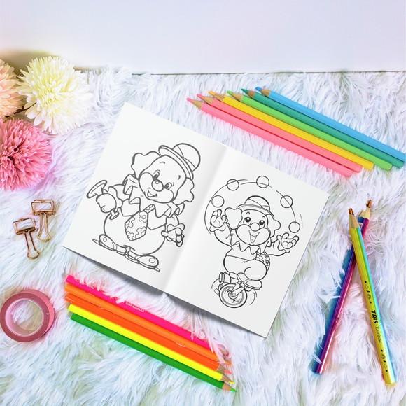 Livro de Colorir - Circo Menino
