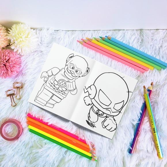 Livro de Colorir - Flash