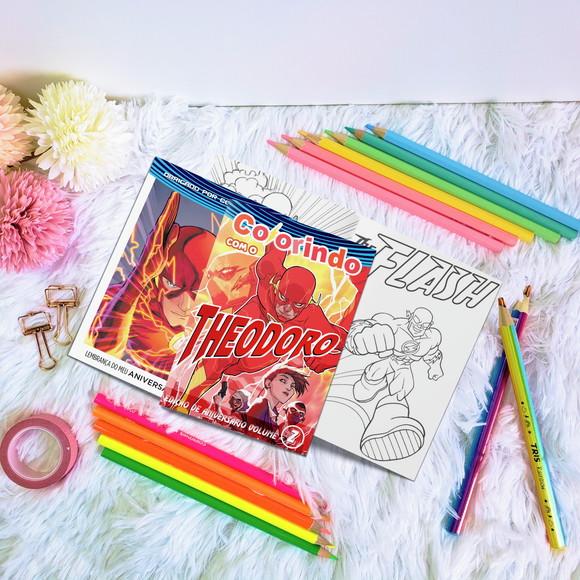 Livro de Colorir - Flash