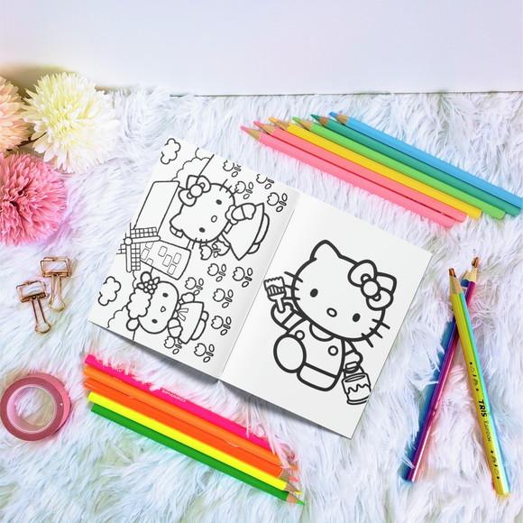 Livro de Colorir - Hello Kitty