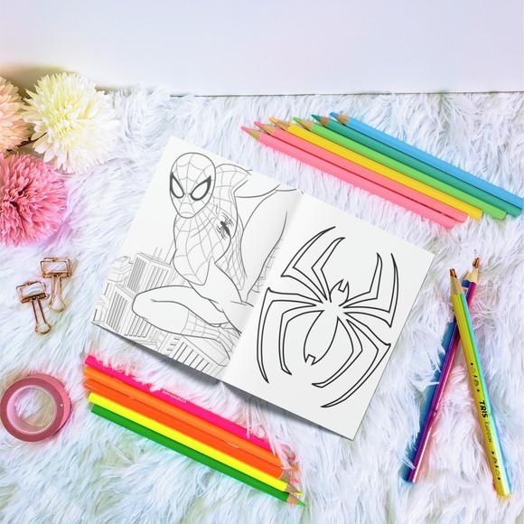Livro de Colorir - Homem Aranha