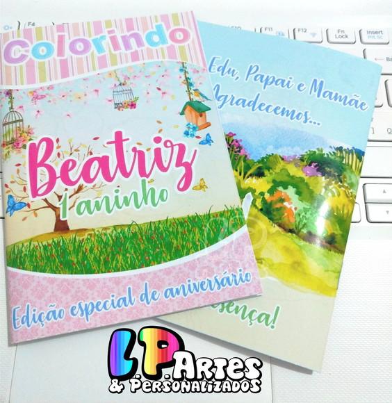 Livro de Colorir - Jardim Encantado