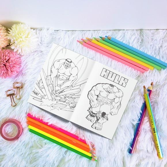 Livro de Colorir - Hulk