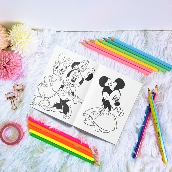 Livro de Colorir - Minnie Rosa