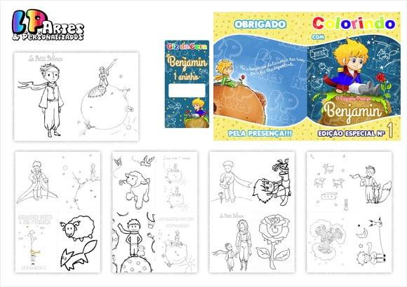 Livro de Colorir - o Pequeno Príncipe
