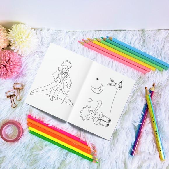 Livro de Colorir - o Pequeno Príncipe Loiro