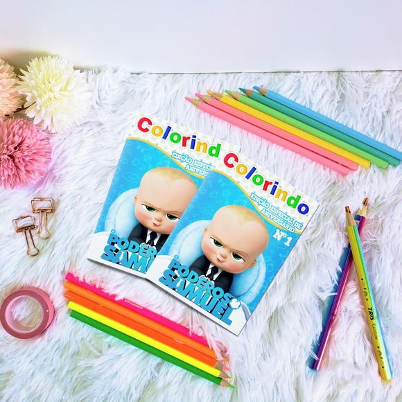 Livro de Colorir - o Poderoso Chefinho