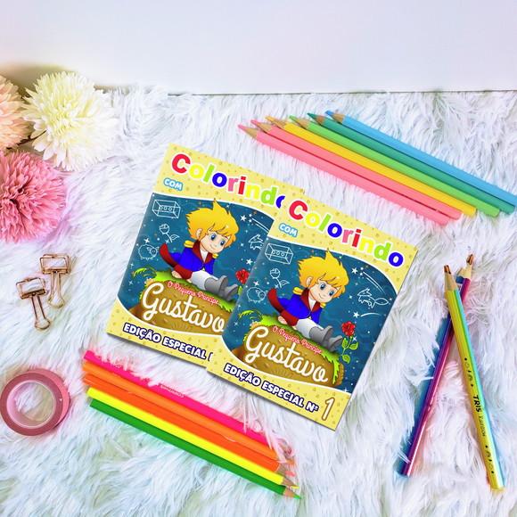 Livro de Colorir - o Pequeno Príncipe Loiro