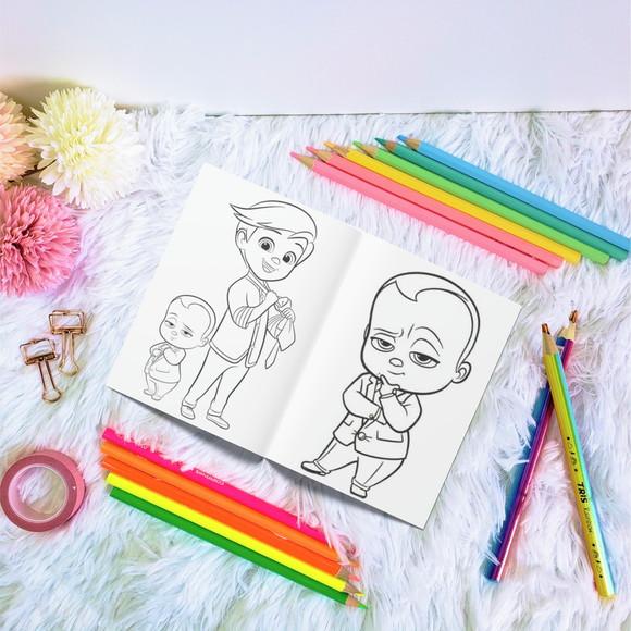 Livro de Colorir - o Poderoso Chefinho
