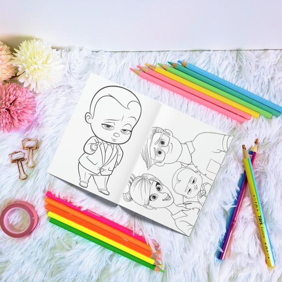 Livro de Colorir - o Poderoso Chefinho