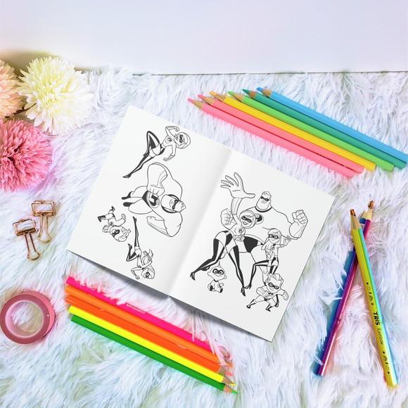 Livro de Colorir - os Incríveis