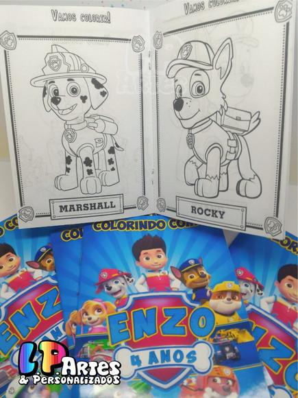 Livro de Colorir - Patrulha Canina