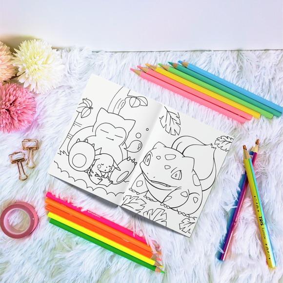 Livro de Colorir - Pokémon