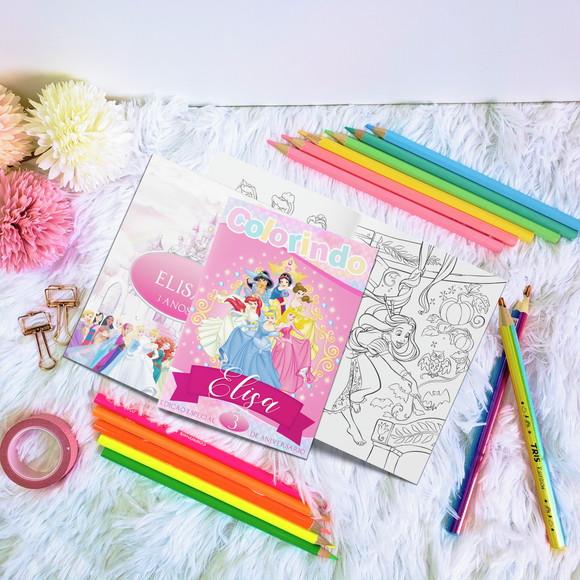 Livro de Colorir - Princesas