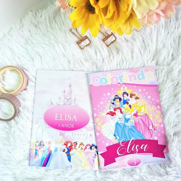Livro de Colorir - Princesas