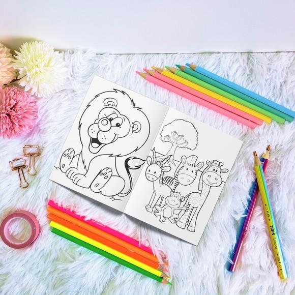 Livro de Colorir - Safari