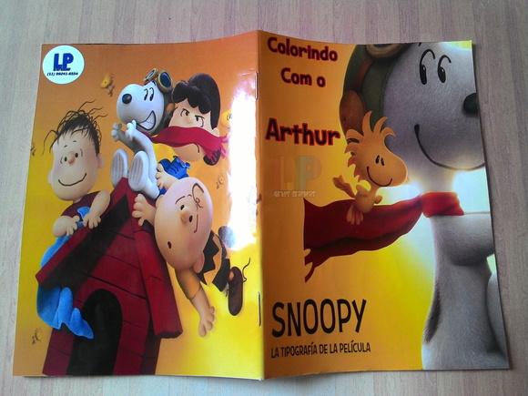 Livro de Colorir - Snoopy