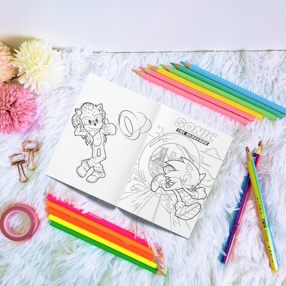 Livro de Colorir - Sonic o Filme