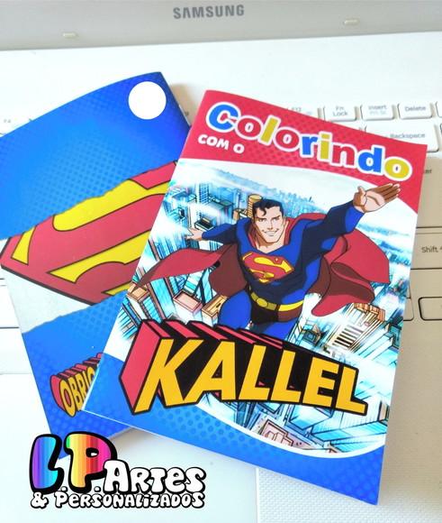 Livro de Colorir - Super Homem