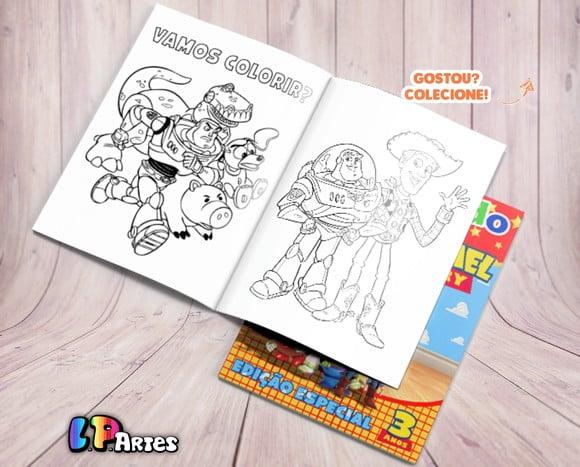 Livro de Colorir - Toy Story