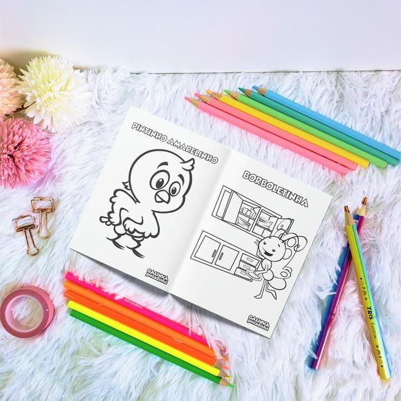 Livro de Colorir - Turma Galinha Pintadinha