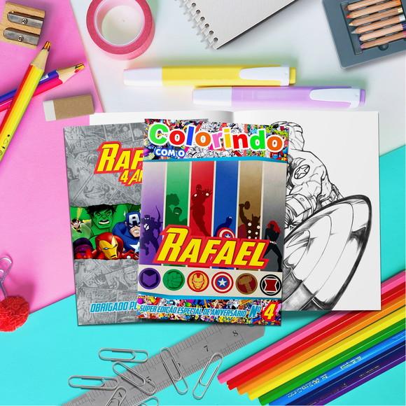 Livro de Colorir - Vingadores