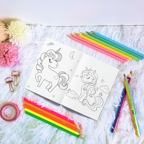 Livro de Colorir - Unicórnio