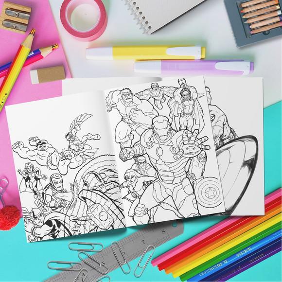 Livro de Colorir - Vingadores